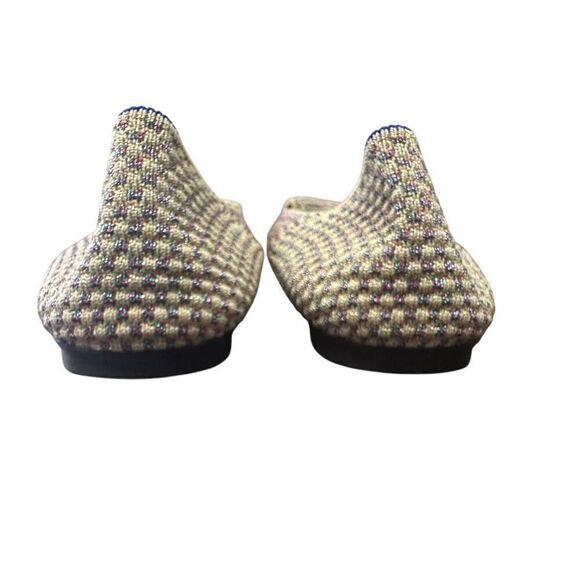 ROTHYS LIMITED EDITION MULTI METALLIC SPARKLING ROUND FLATS SIZE 7 1/2 - Picture 7 of 9